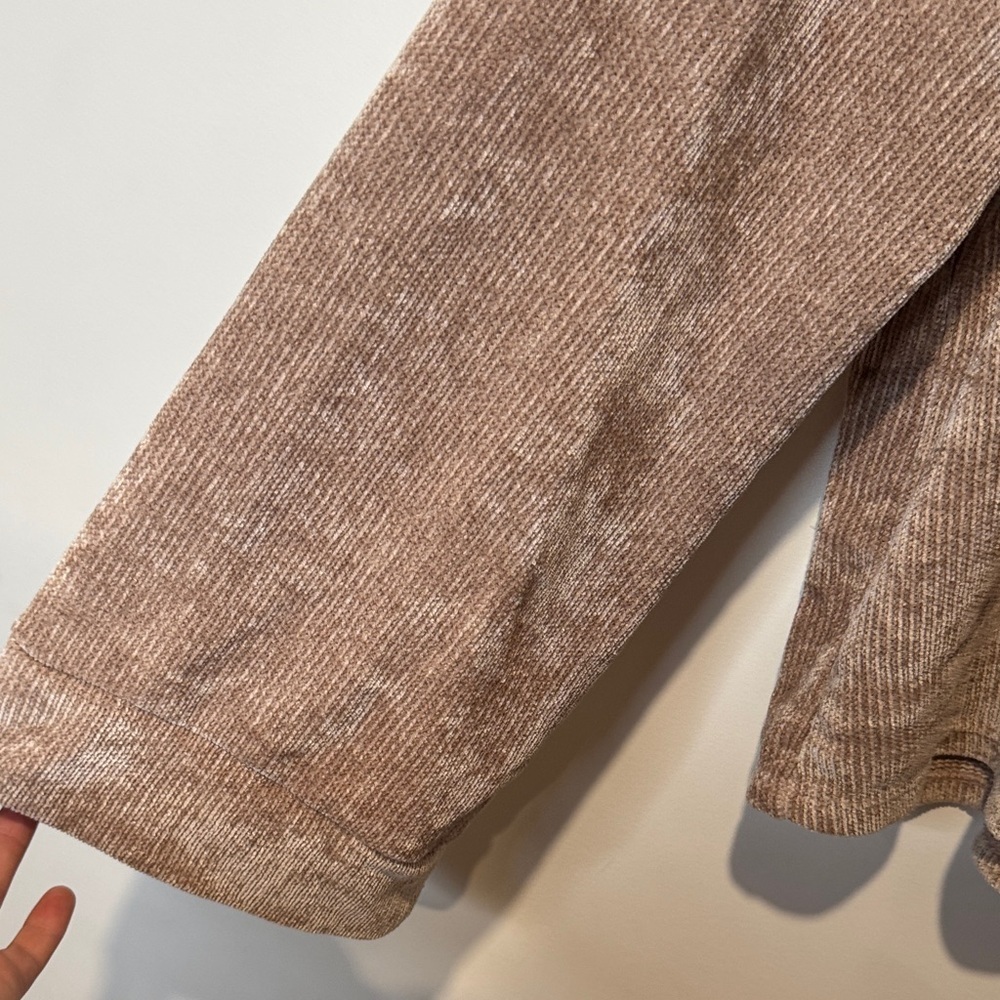🎉 Dex Taupe Knit Sweatshirt - Picture 2 of 5